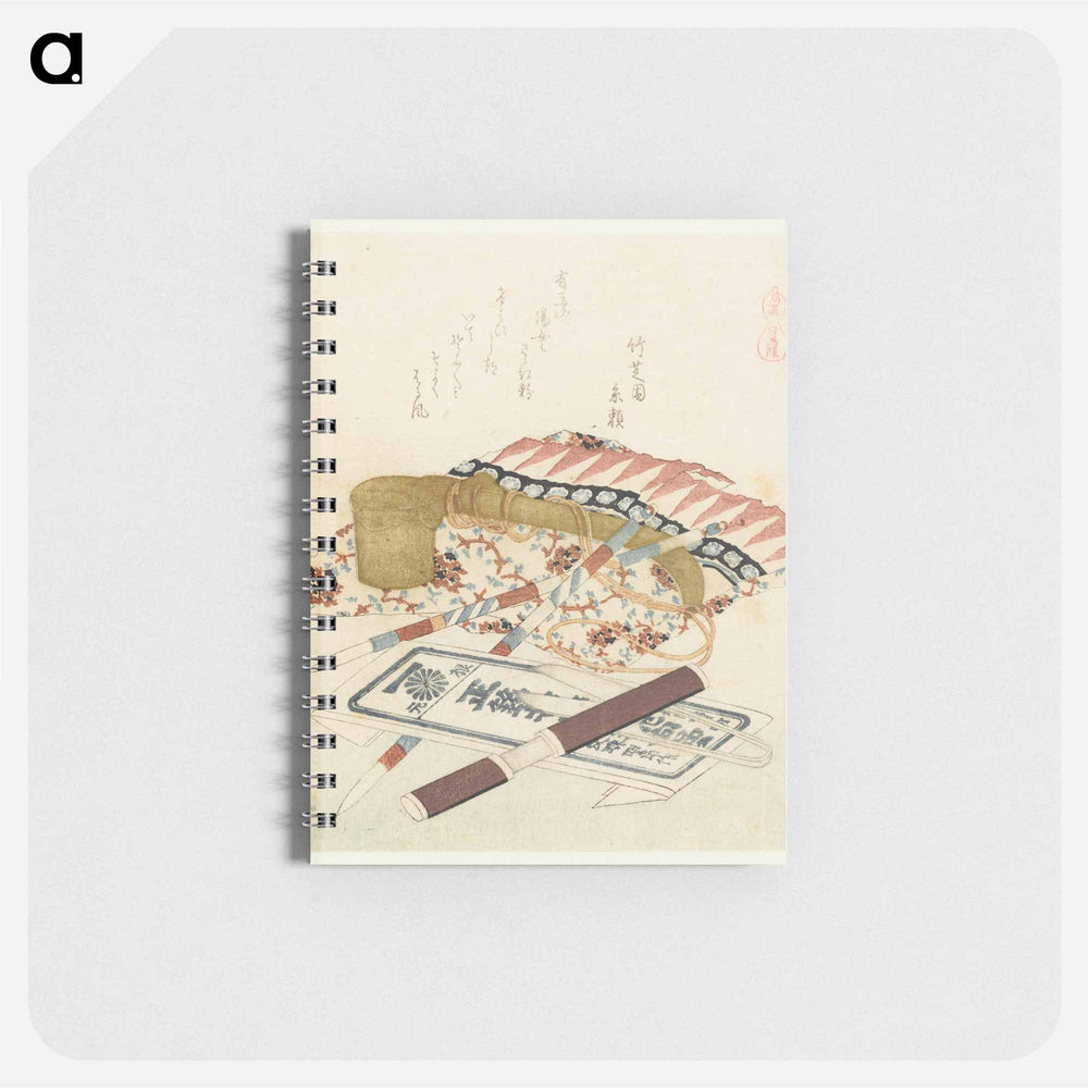 A comparison of Genroku poems and shells - 葛飾 北斎 Memo.