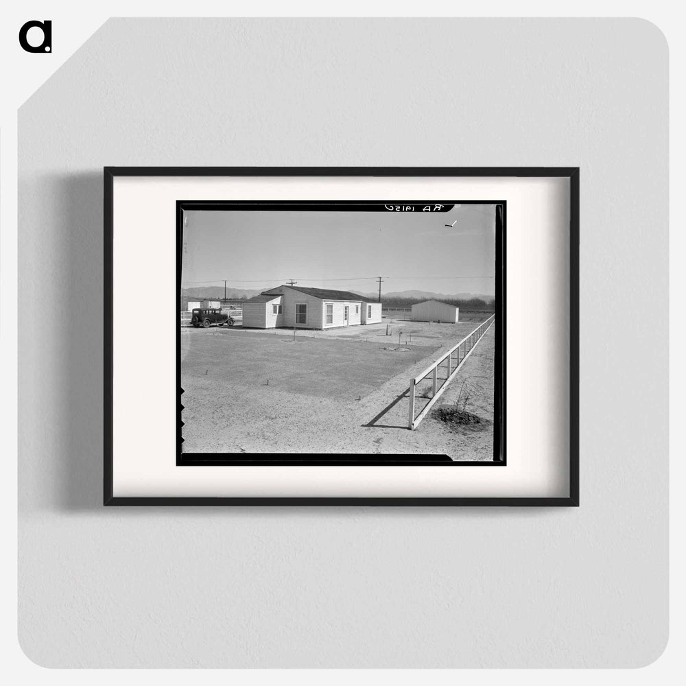 San Fernando homesteads, California - Dorothea Lange Poster.