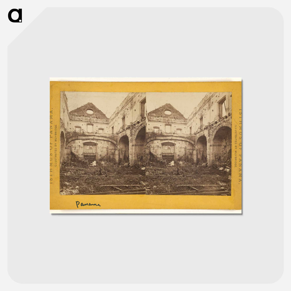 アートポストカード-Ruins of Church of San Domingo
- エドワード マイブリッジ Postcard.
