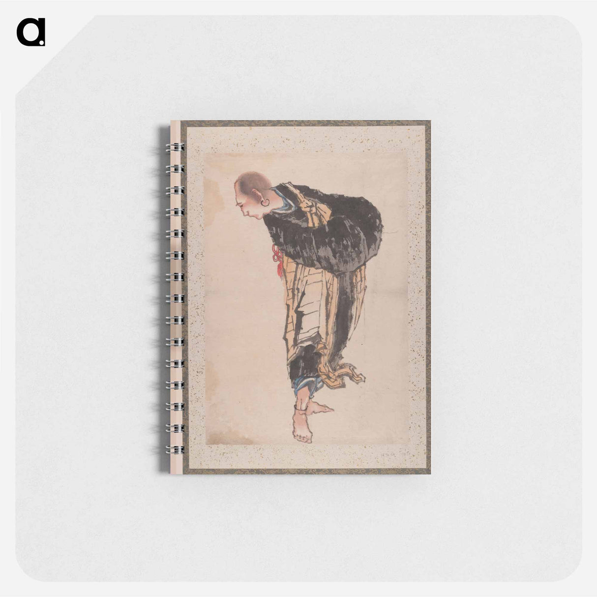 Katsushika Hokusai's Japanese man illustration - 葛飾 北斎 Memo.