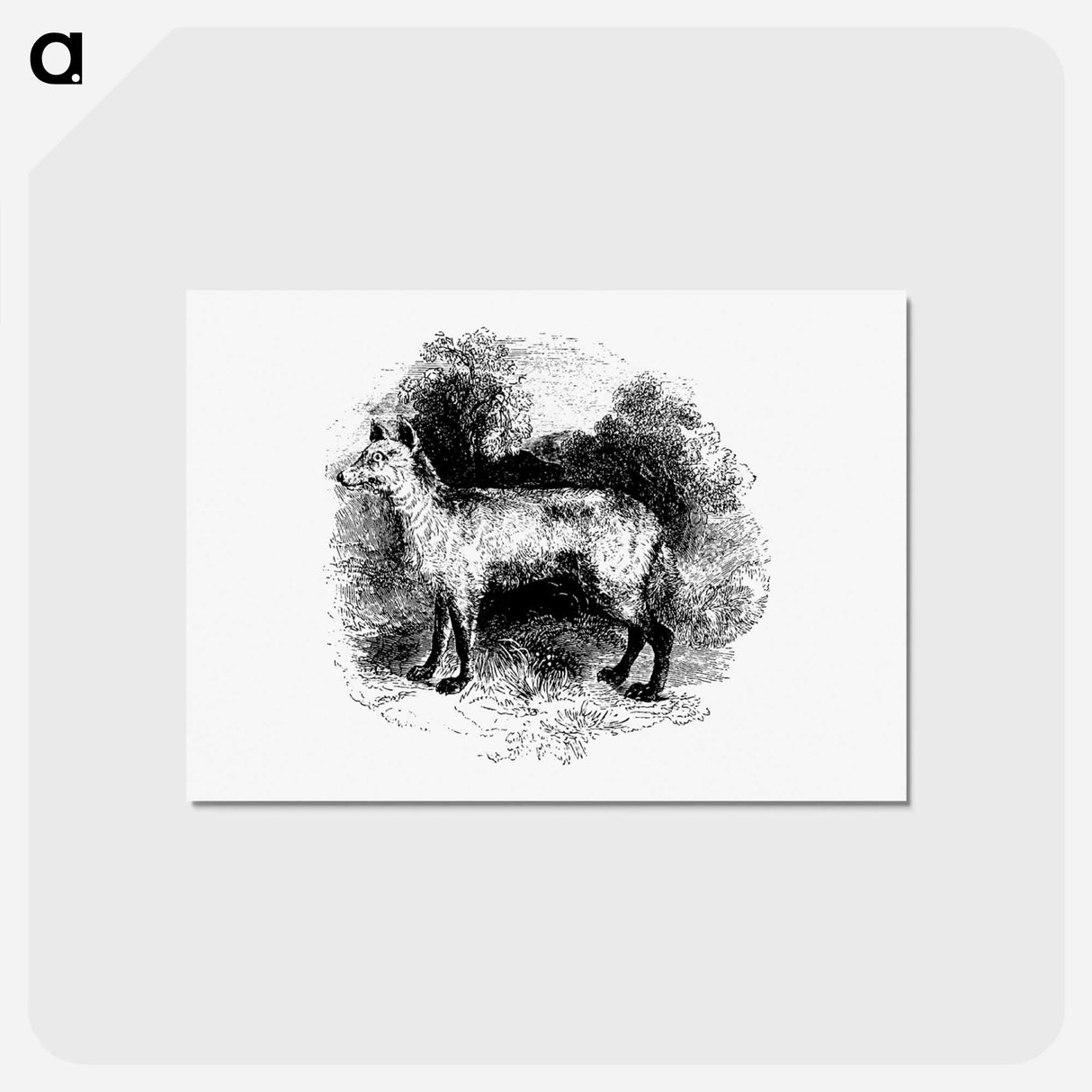 アートポストカード-Mountain Fox
- 大英図書館 Postcard.
