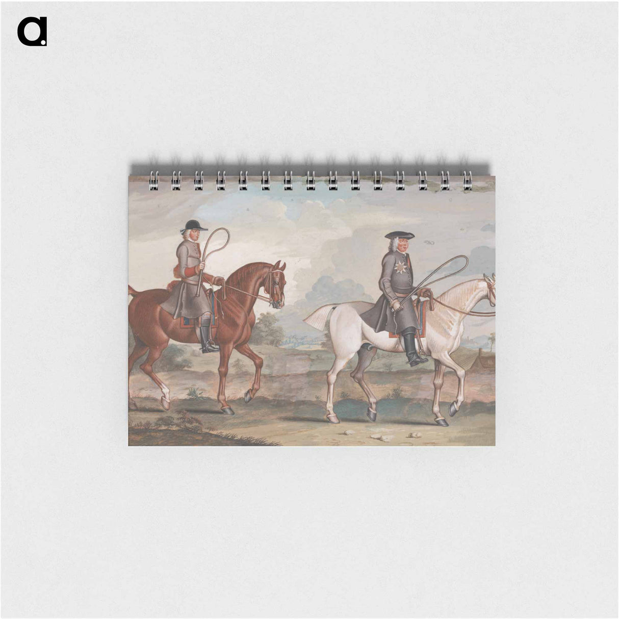 アートメモ帳-George Montague, first Earl of Halifax on His White Hunter, Ironside, With His Groom on Justice, a Chestnut Foaled in 1721
- イェール大学アートギャラリー Memo.