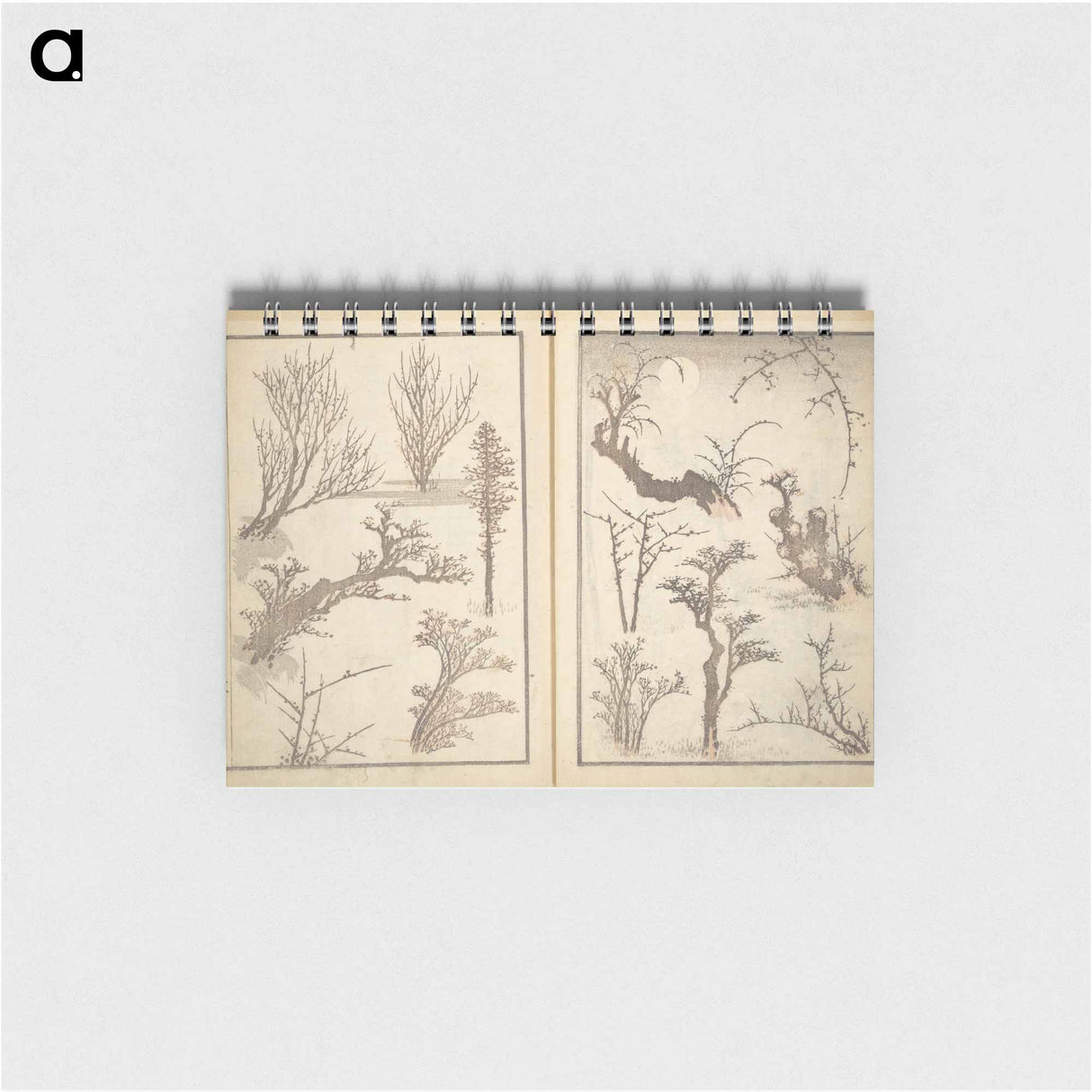 Picture Album Transmitting the Spirit: The Hokusai Drawing Style by Katsushika Hokusai - 葛飾 北斎 Memo.