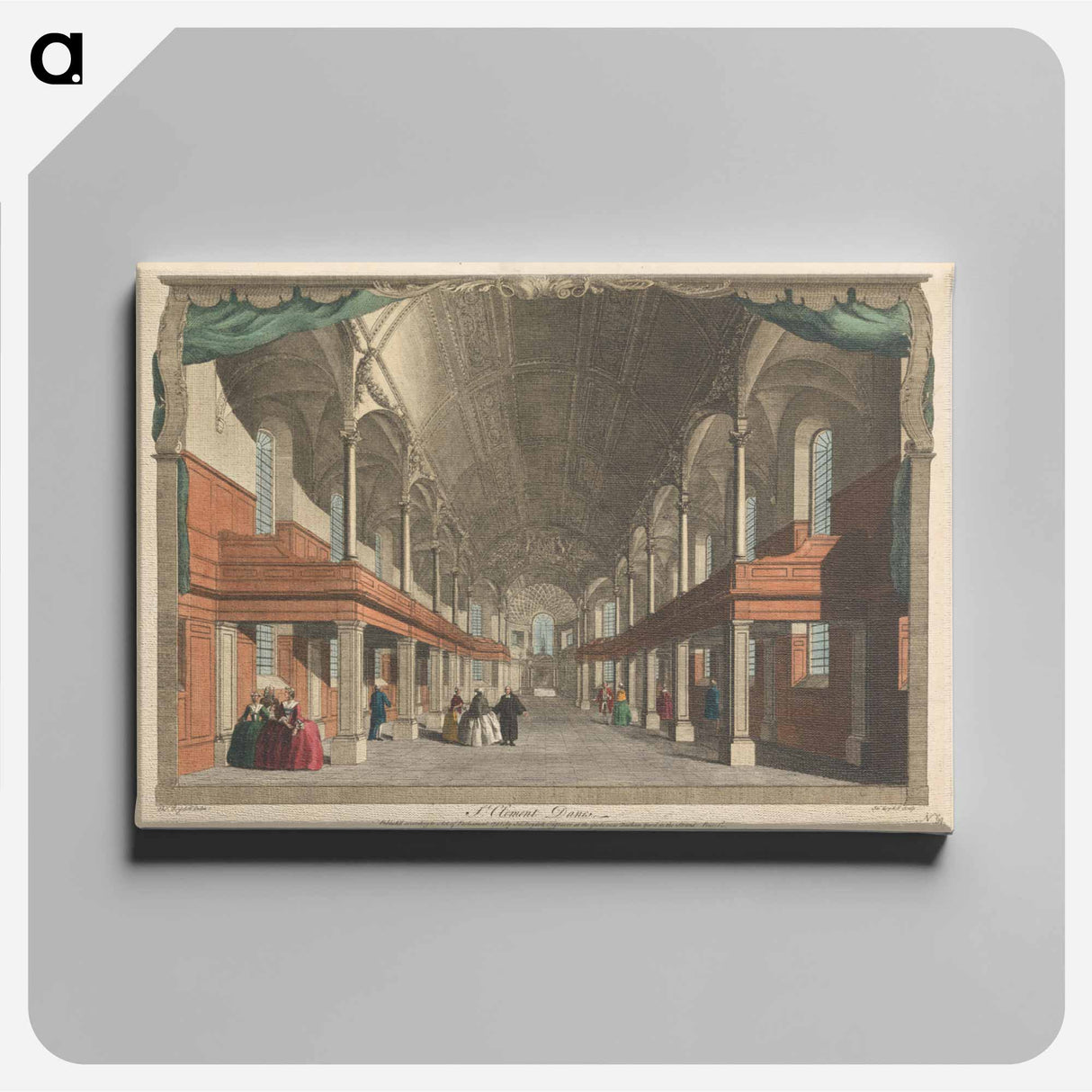 アートパネル-St. Clement Danes
- イェール大学アートギャラリー Canvas.