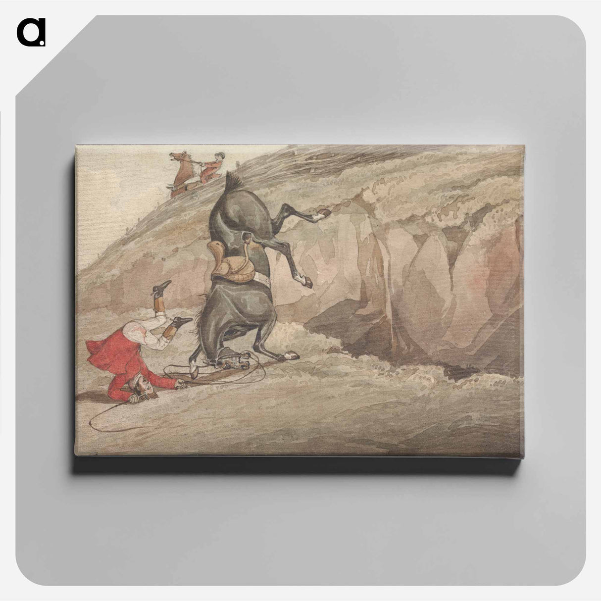 アートパネル-"Doing the Thing: and the Thing Done:" The Down Leap Done
- イェール大学アートギャラリー Canvas.