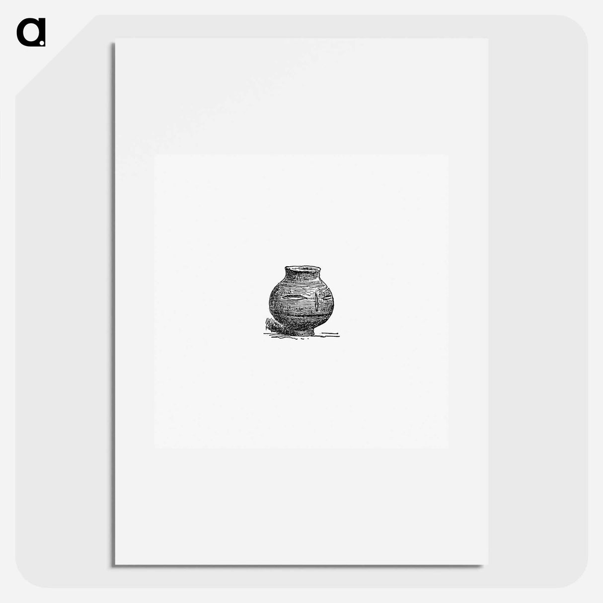 アートポスター-Antique Pottery from Angouleme
- 大英図書館 Poster.