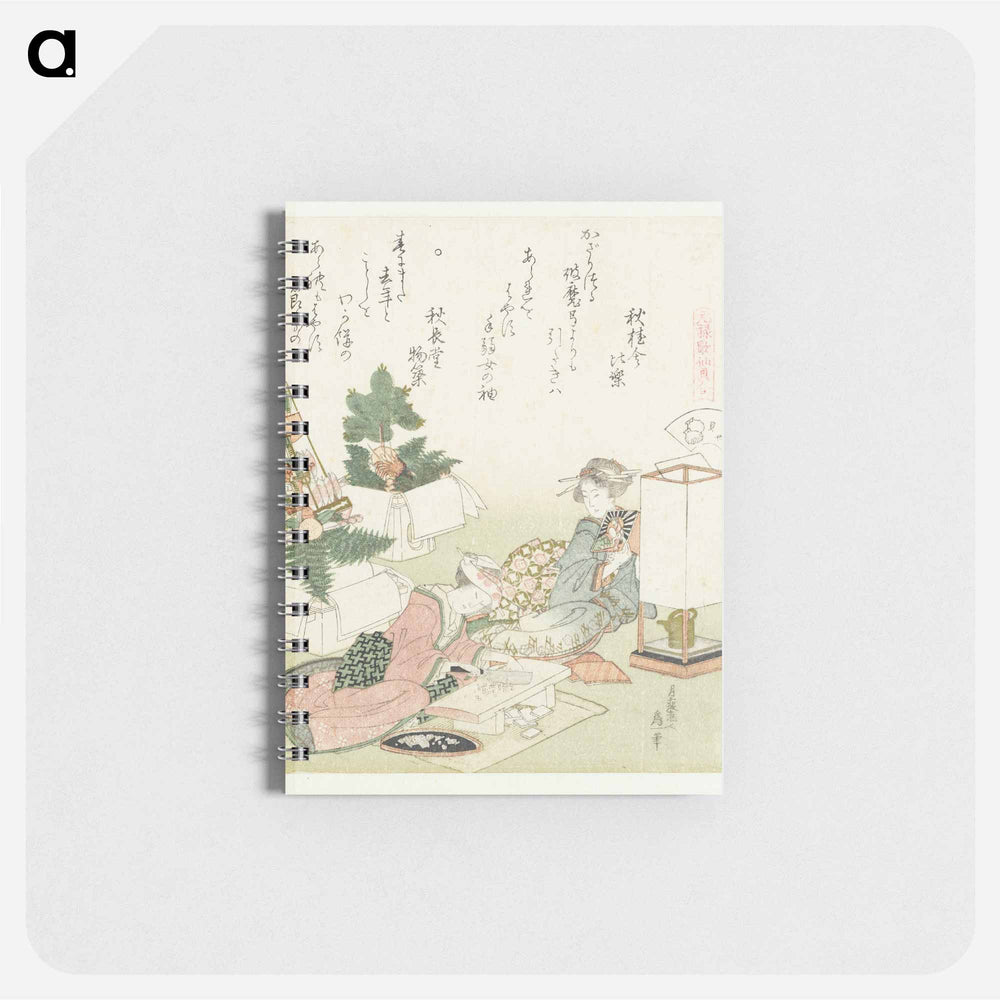 A comparison of Genroku poems and shells - 葛飾 北斎 Memo.