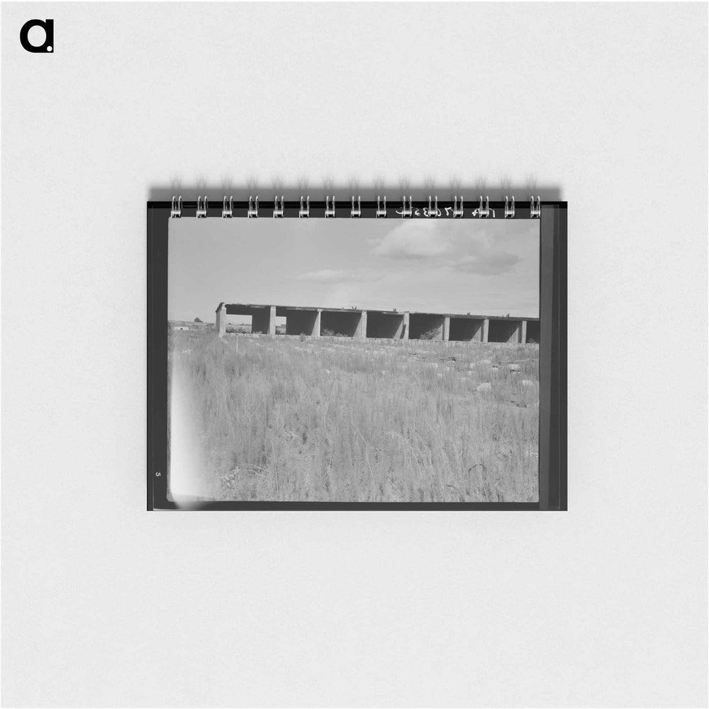 Remains of dry kiln shed - ドロテア ラング Memo.