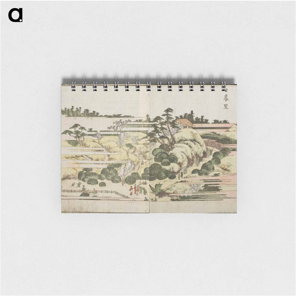 Hokusai's One Hundred Famous Views of Edo - 葛飾 北斎 Memo.