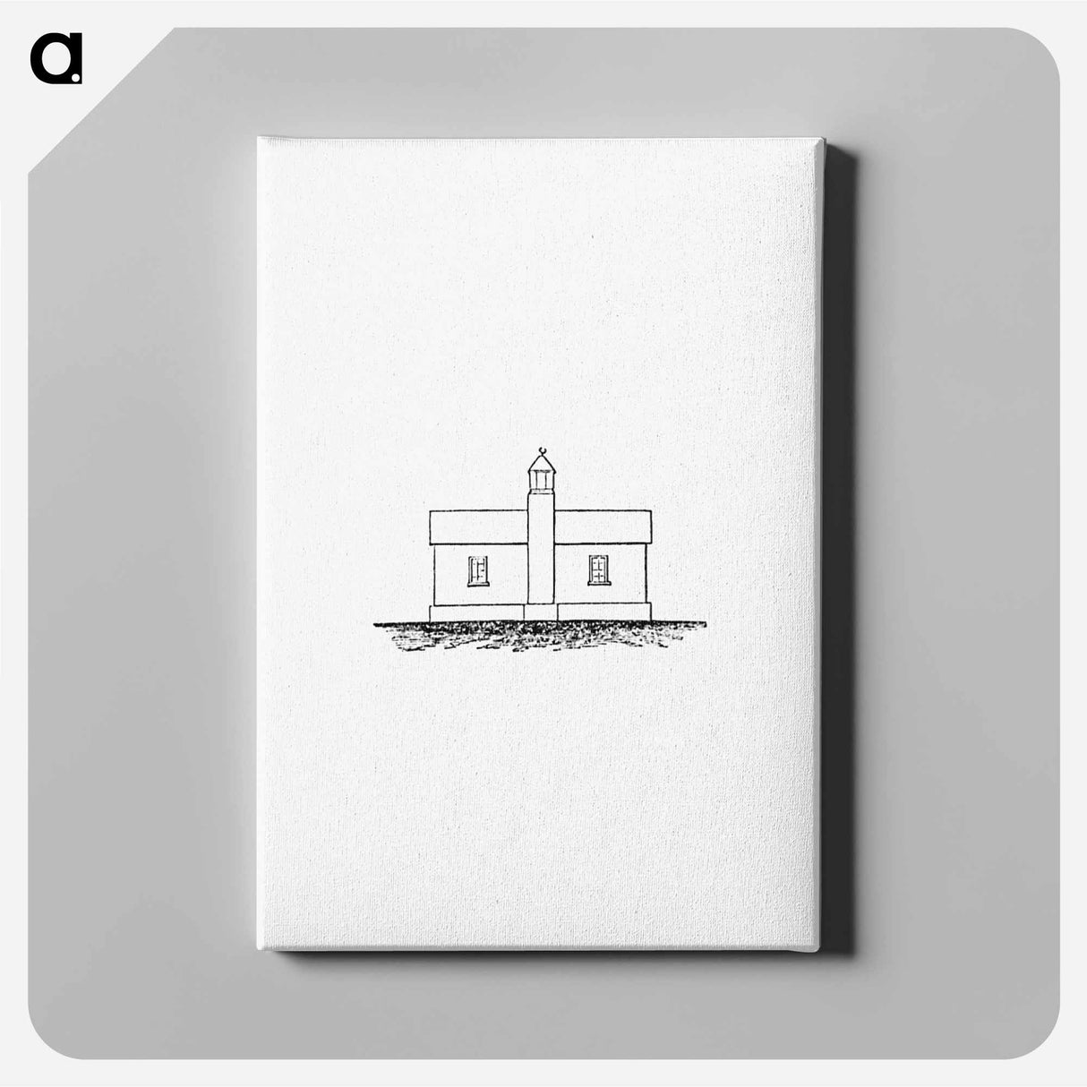 アートパネル-Lighthouse from Circular relating to Lighthouses, Lightships, Buoys, and Beacons
- 大英図書館 Canvas.