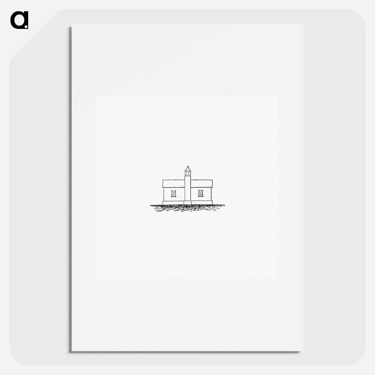アートポスター-Lighthouse from Circular relating to Lighthouses, Lightships, Buoys, and Beacons
- 大英図書館 Poster.