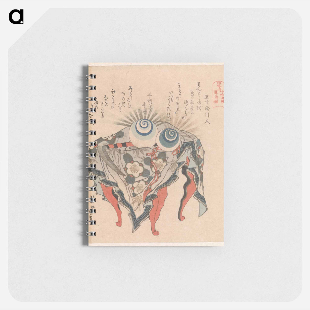 A comparison of Genroku poems and shells - 葛飾 北斎 Memo.