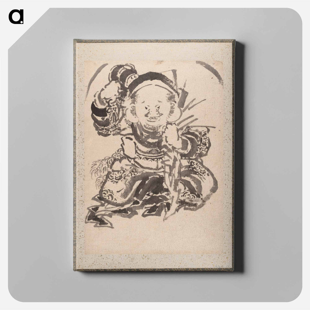 Hokusai's Album of Sketches - 葛飾 北斎 Canvas.