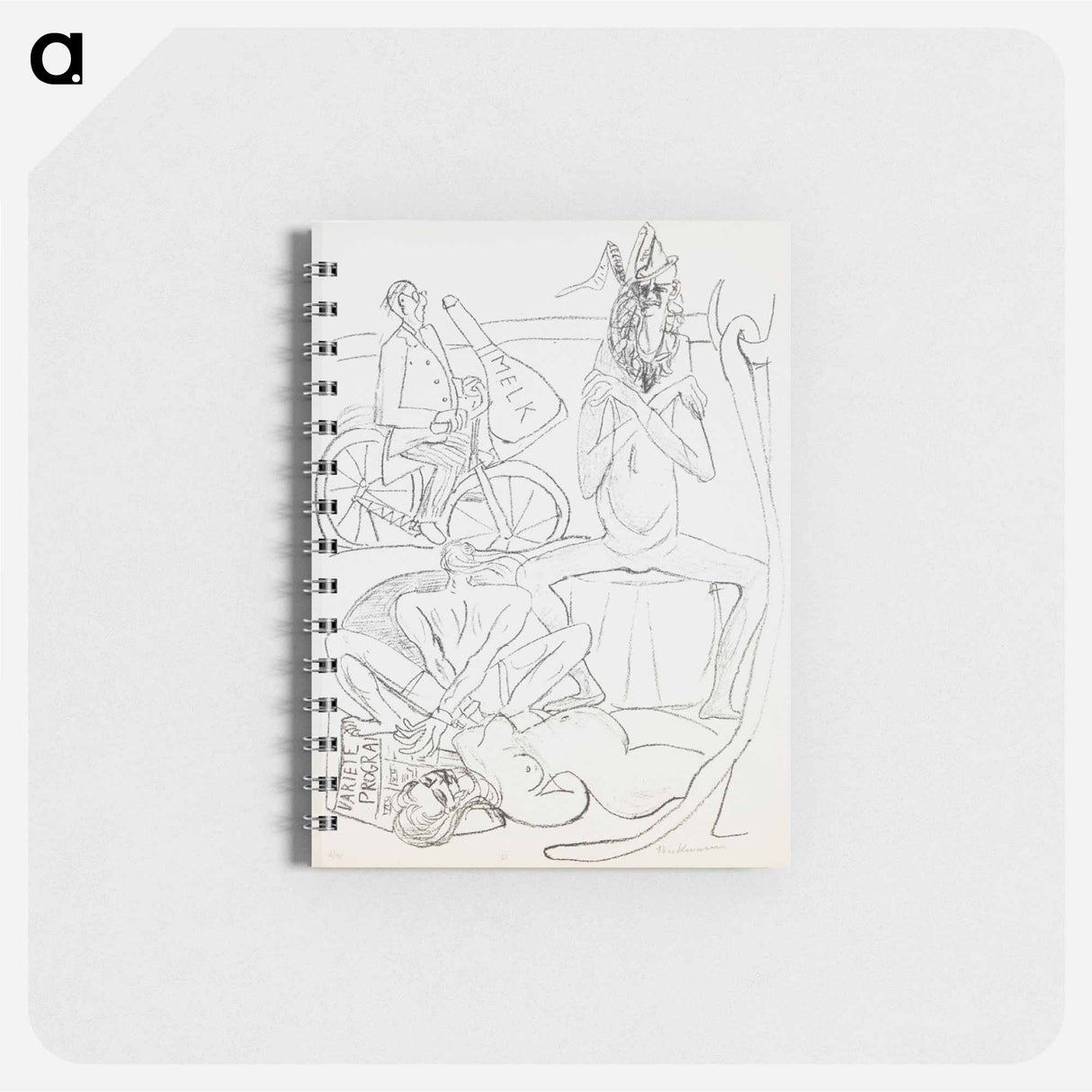 アートメモ帳-Circus, plate 12
- セントルイス美術館 Memo.