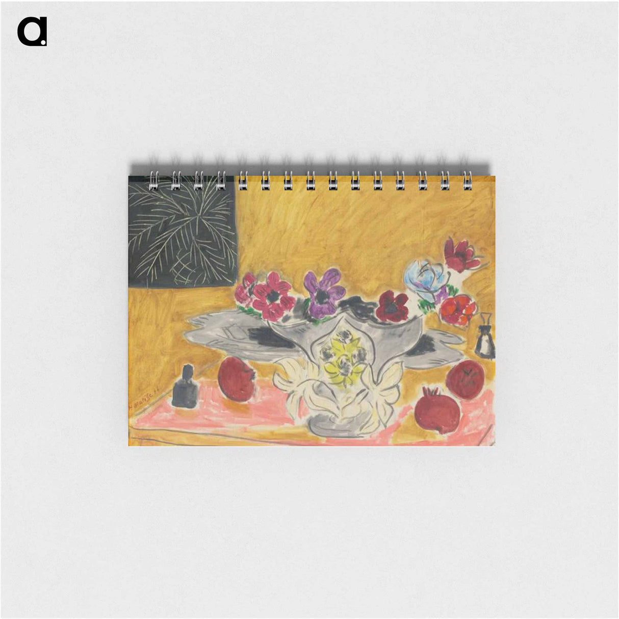 アートメモ帳-Anemones Et Grenades - アンリ マティス Memo.