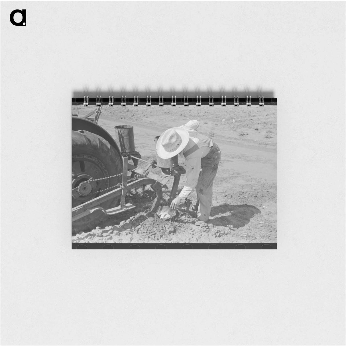アートメモ帳-Hidalgo County Farm
- ラッセル リー Memo.
