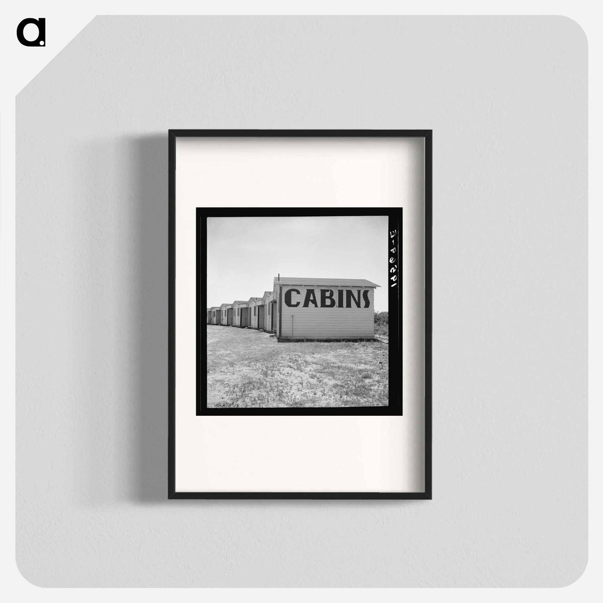 アートポスター-Between Tulare and Fresno, On U.S. 99 - ドロテア ラング Poster.