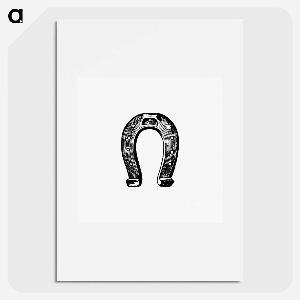 アートポスター-Horseshoe Engraving
- 大英図書館 Poster.