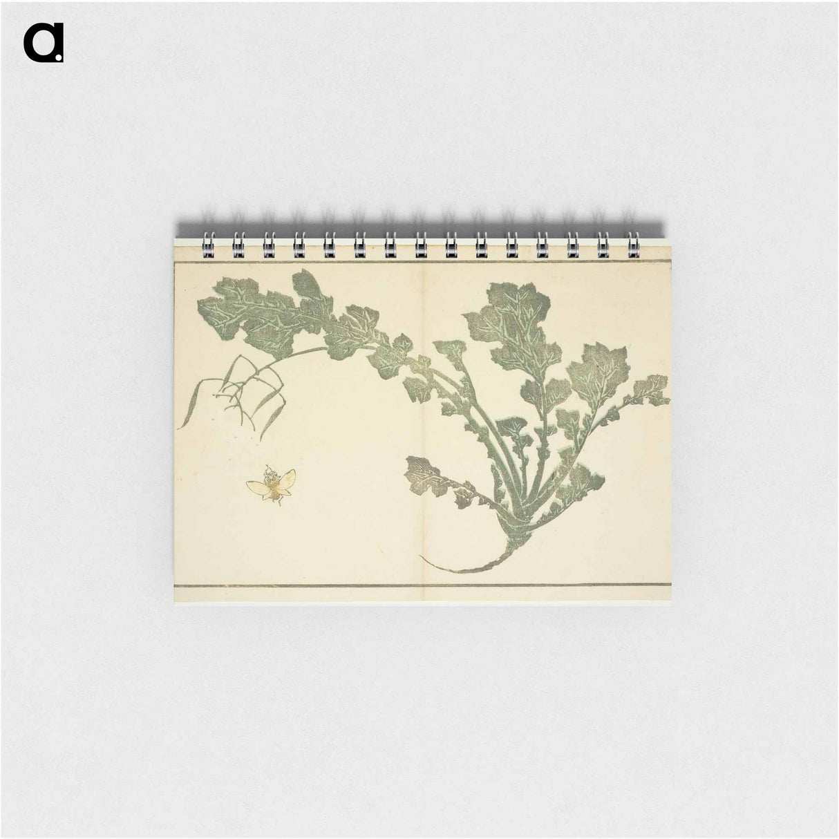 Hokusai's leaf - 葛飾 北斎 Memo.