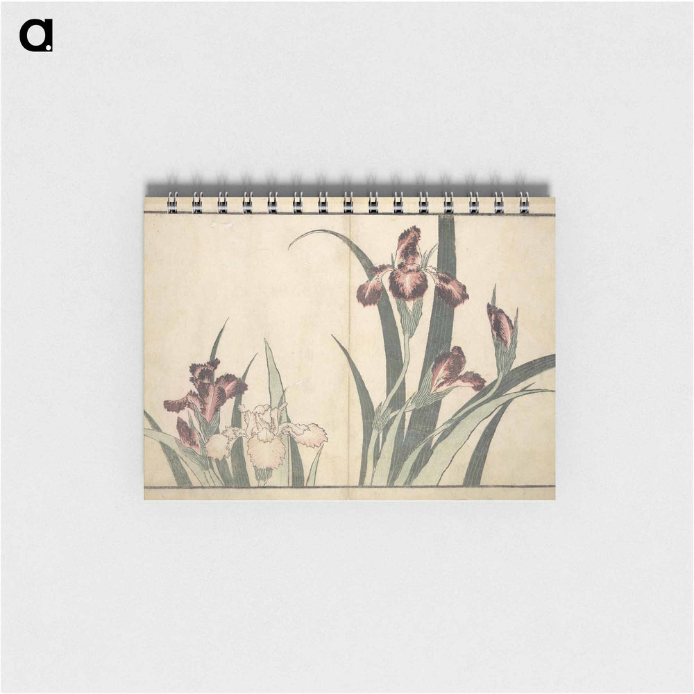 A Realistic Sketchbook by Hokusai - 葛飾 北斎 Memo.