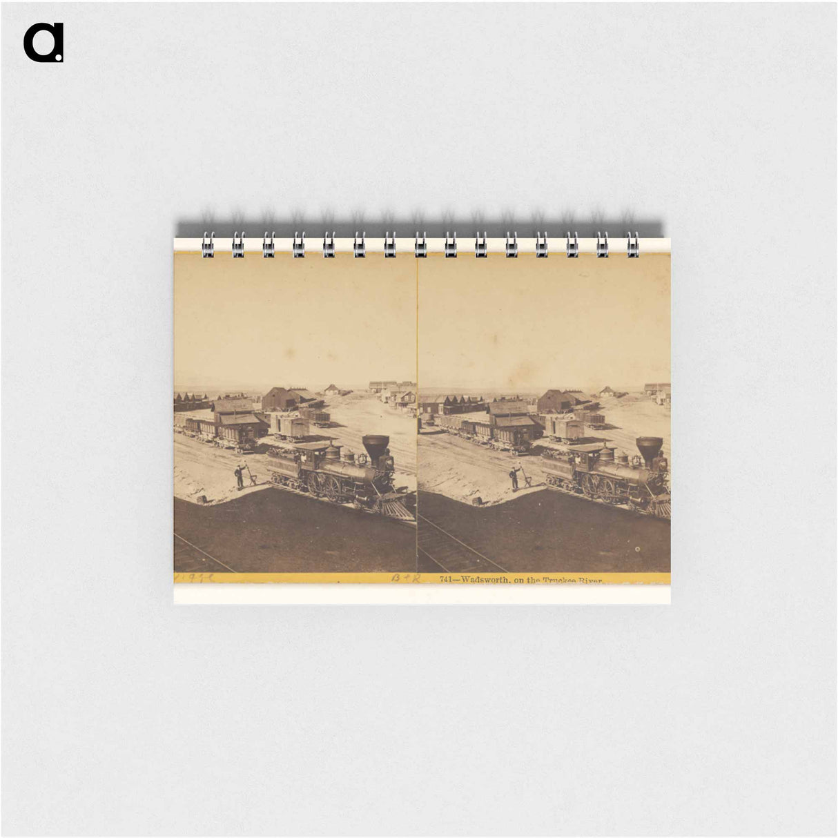 アートメモ帳-Wadsworth, on the Truckee River
- エドワード マイブリッジ Memo.
