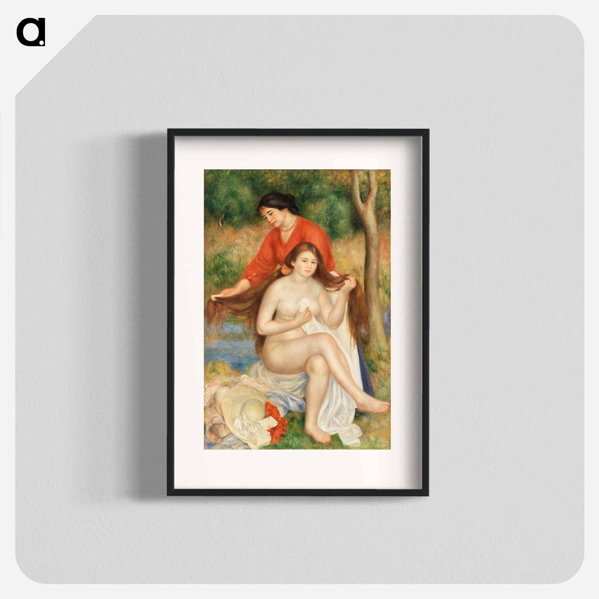 アートポスター-Bather and Maid
- バーンズ・コレクション Poster.