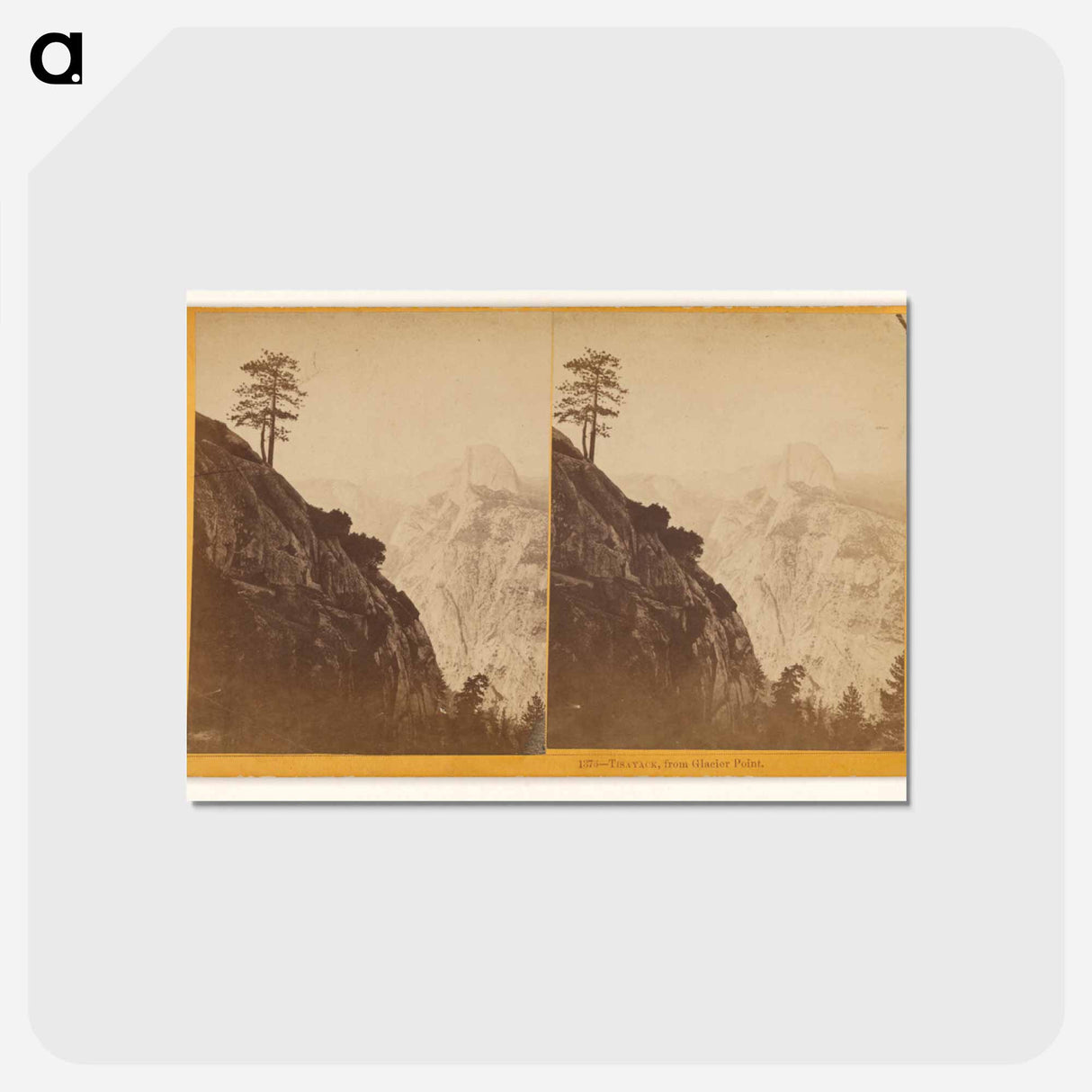 アートポストカード-Tisayack, from Glacier Point
- エドワード マイブリッジ Postcard.