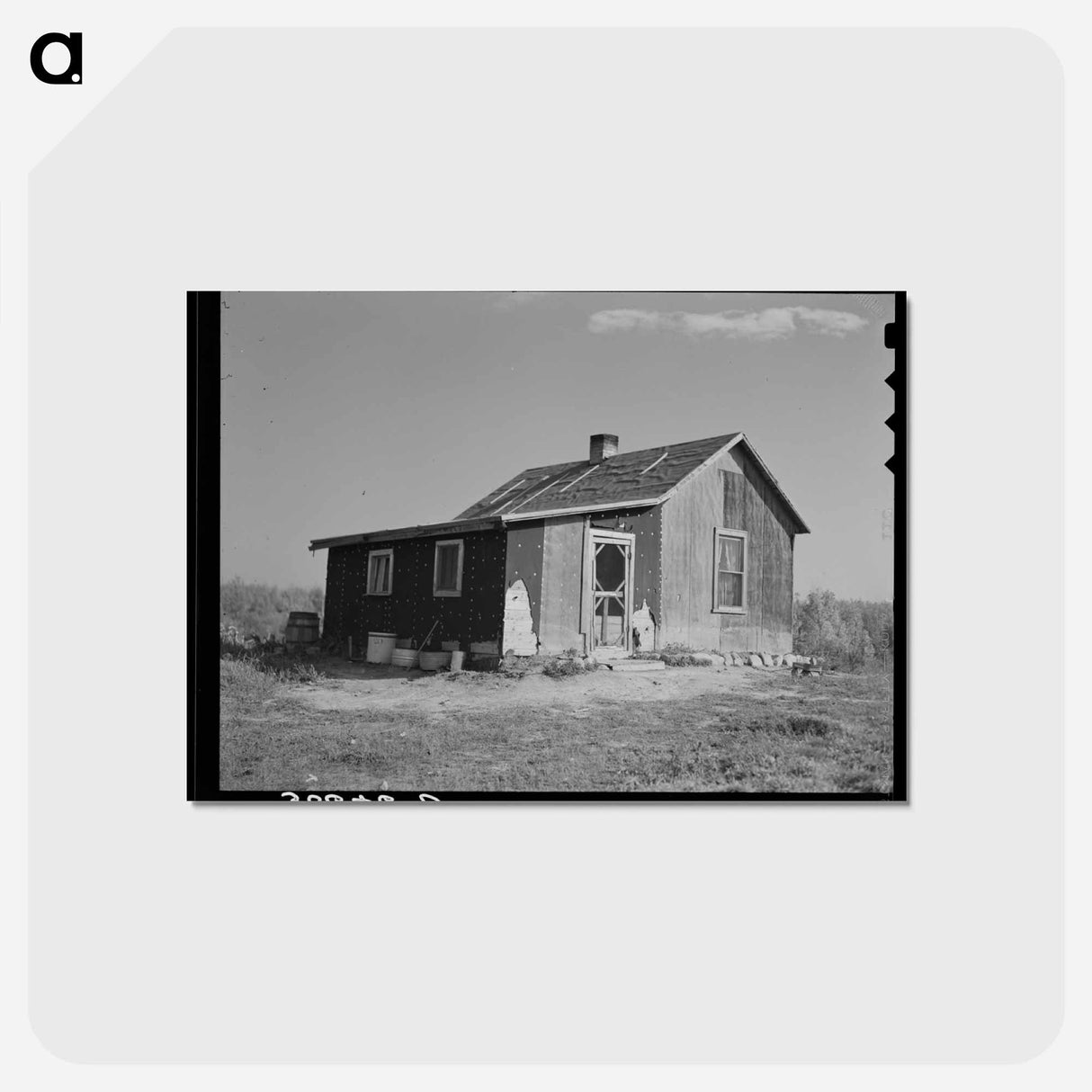 アートポストカード-Home of Charles Swanson
- ラッセル リー Postcard.