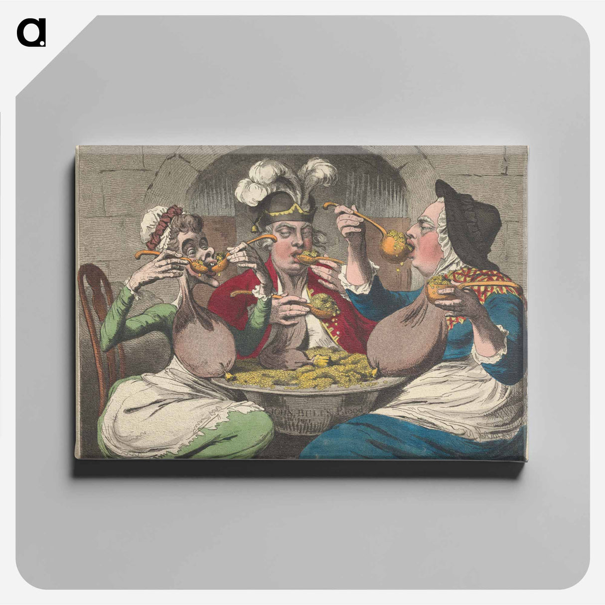 アートパネル-Monstrous Craws, At a New Coalition Feast
- イェール大学アートギャラリー Canvas.