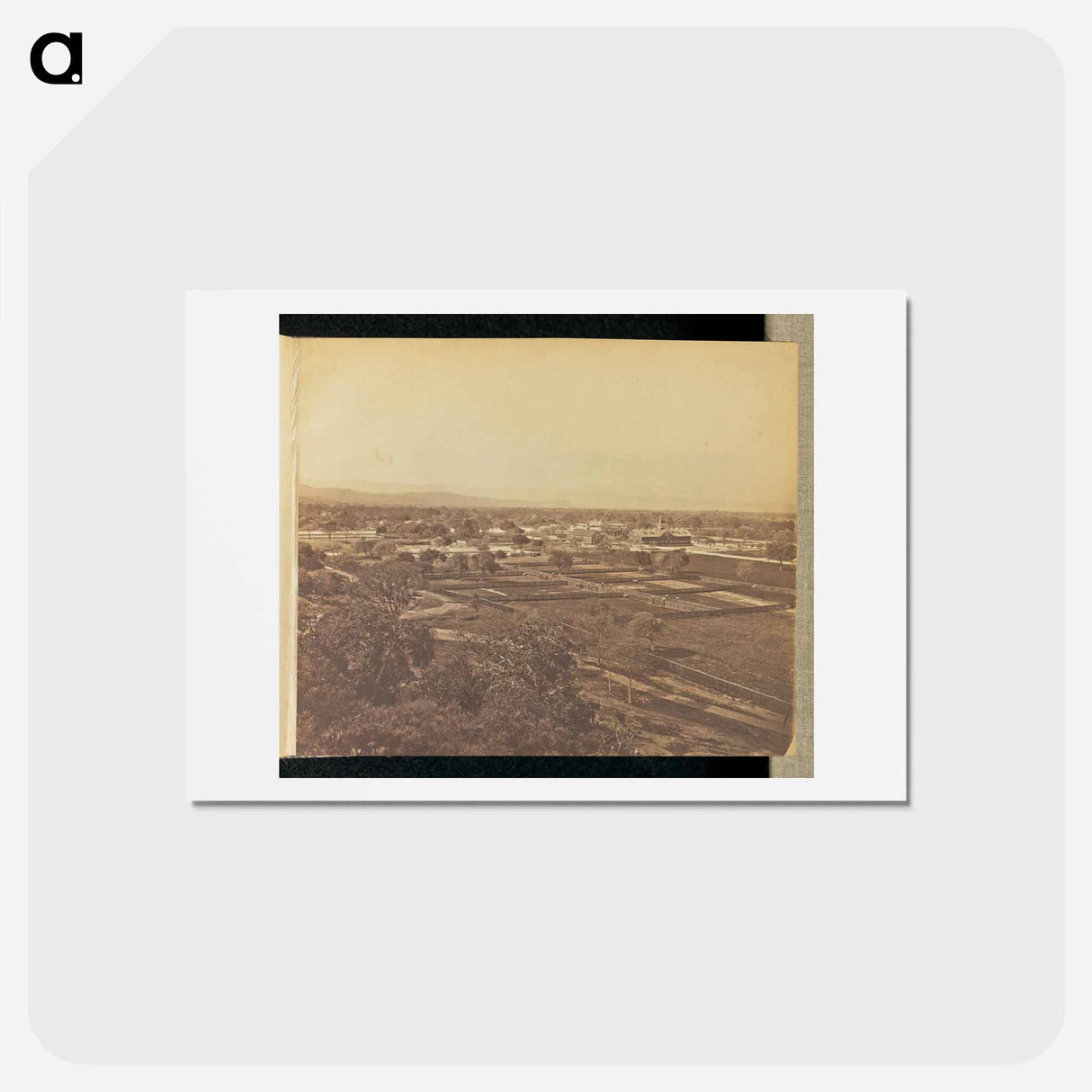 アートポストカード-View of Palo Alto
- エドワード マイブリッジ Postcard.