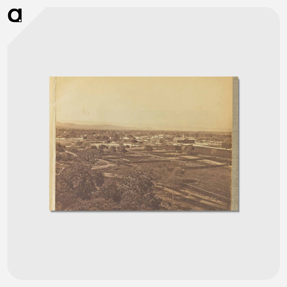 アートポストカード-View of Palo Alto
- エドワード マイブリッジ Postcard.
