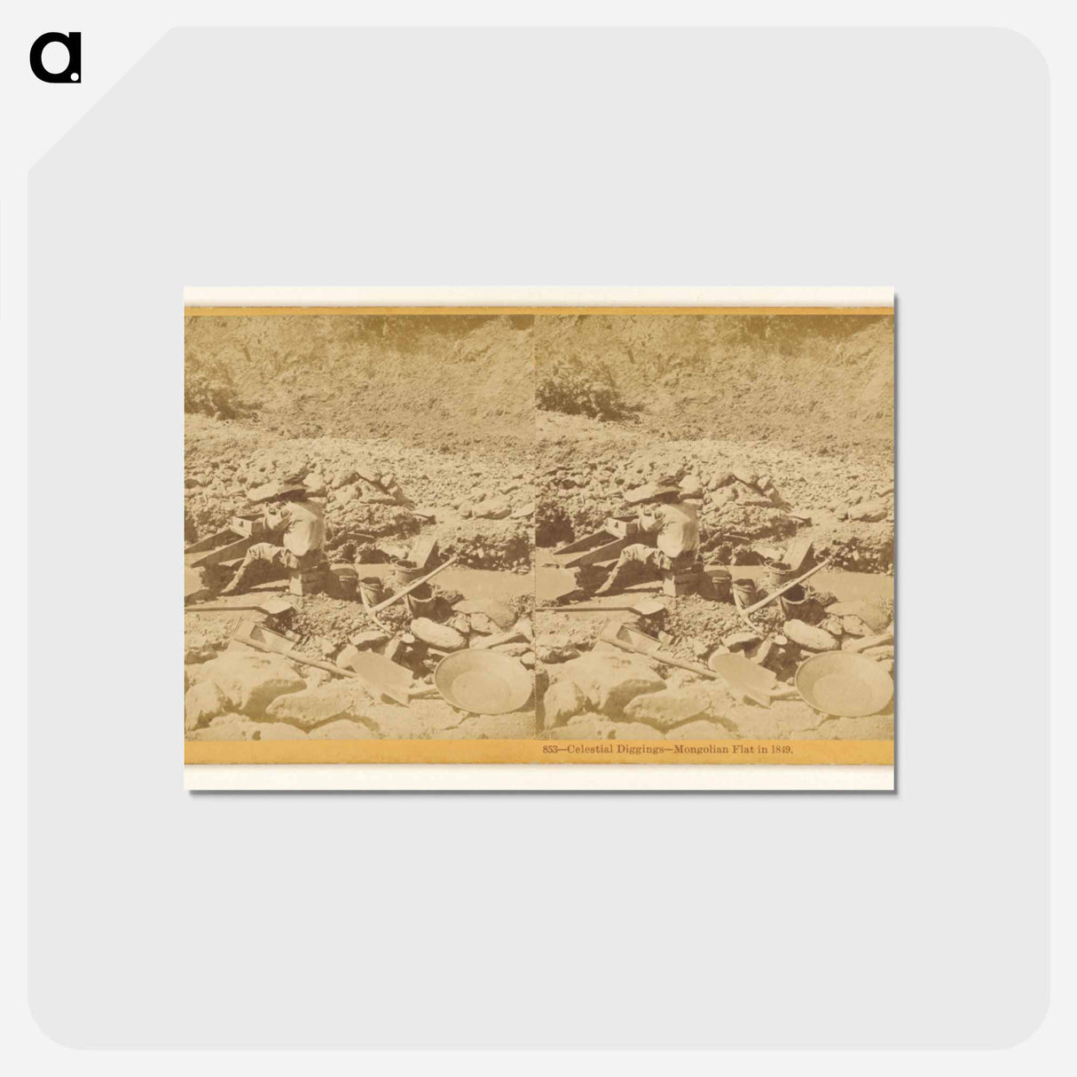 アートポストカード-Celestial Diggings
- エドワード マイブリッジ Postcard.