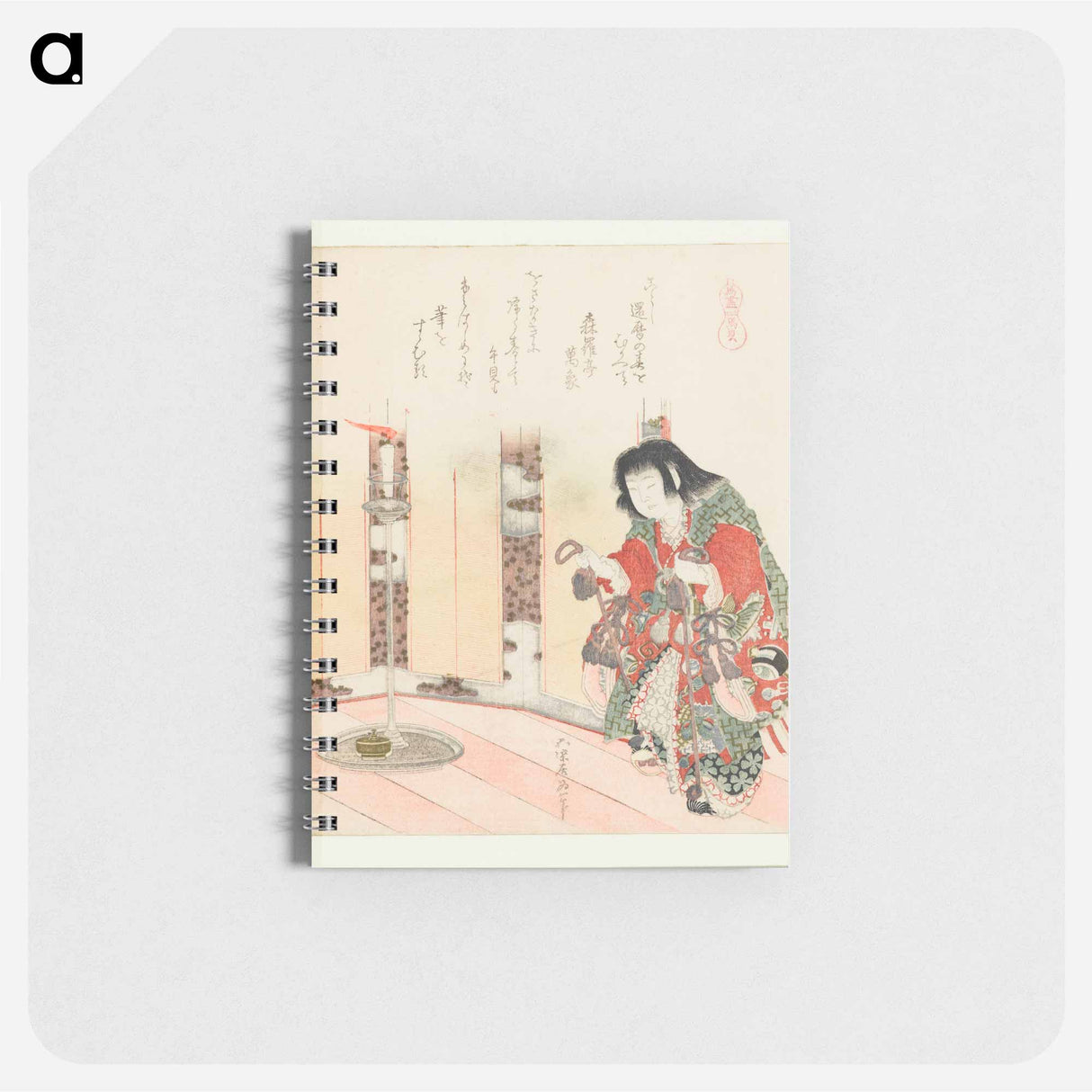 アートメモ帳-A comparison of Genroku poems and shells - 葛飾 北斎 Memo.