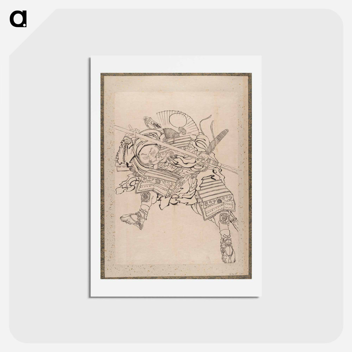 アートポストカード-Hokusai's Album of Sketches - 葛飾 北斎 Postcard.