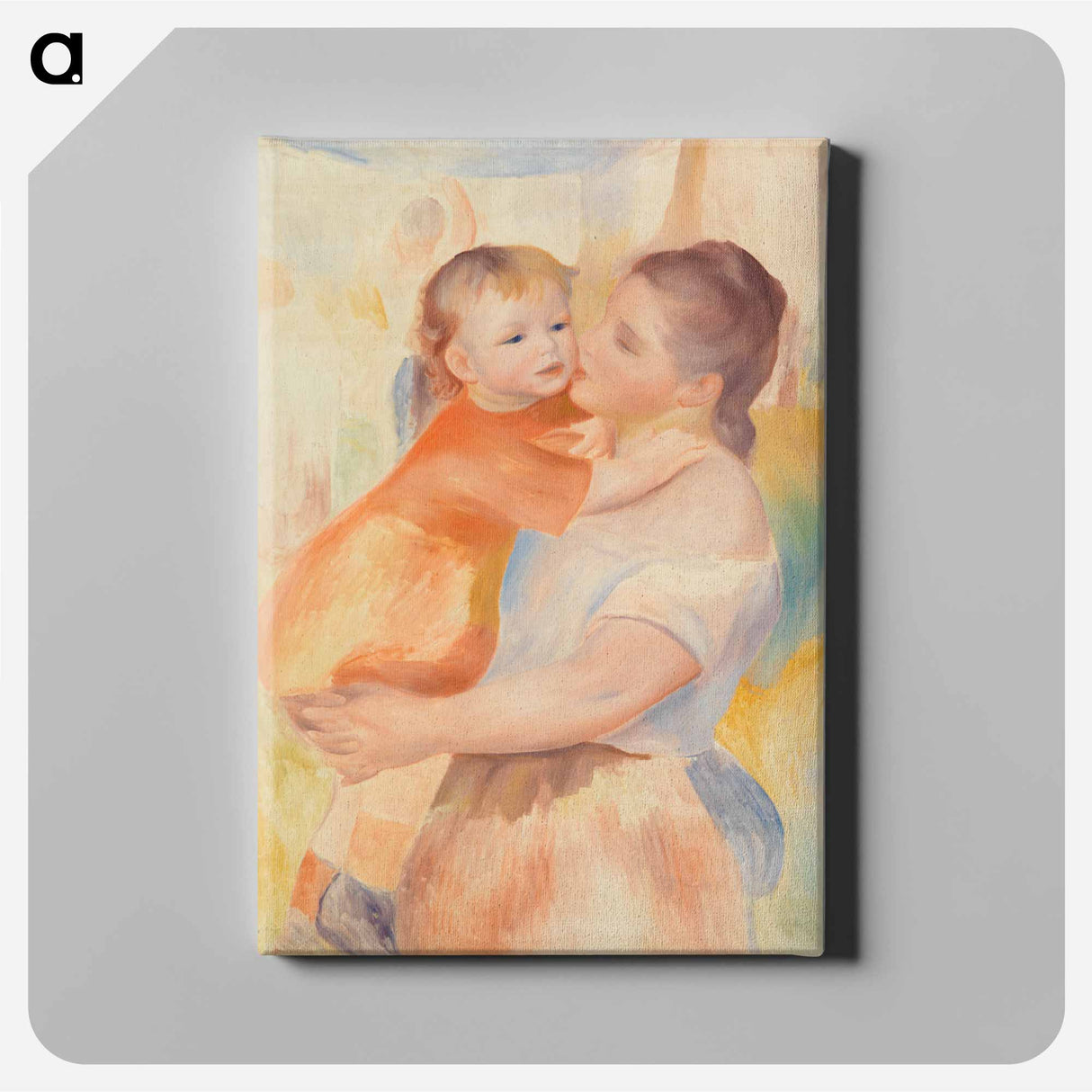 アートパネル-Washerwoman and Child
- バーンズ・コレクション Canvas.