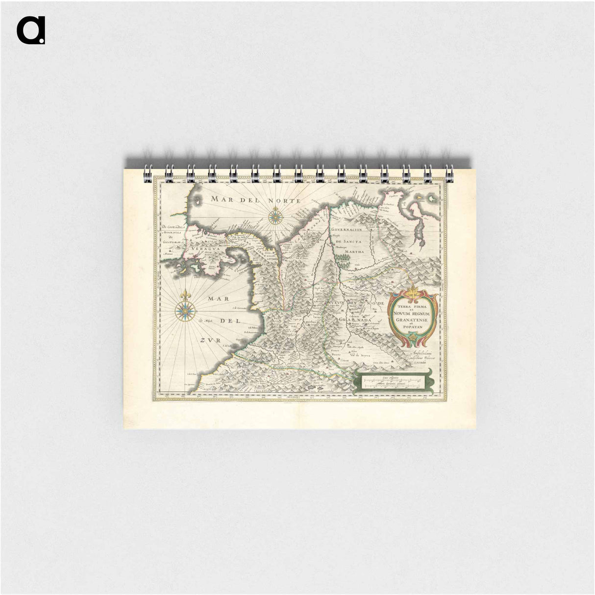 アートメモ帳-Terra Firma et Novum Regnum Granatense et Popayan
- ボストン公共図書館 Memo.