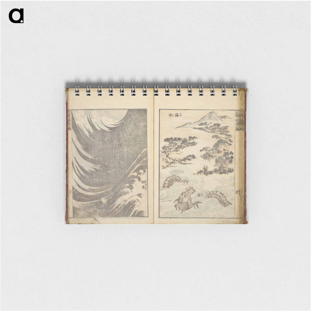 Random sketches by Hokusai volumes 1 to 11 - 葛飾 北斎 Memo.