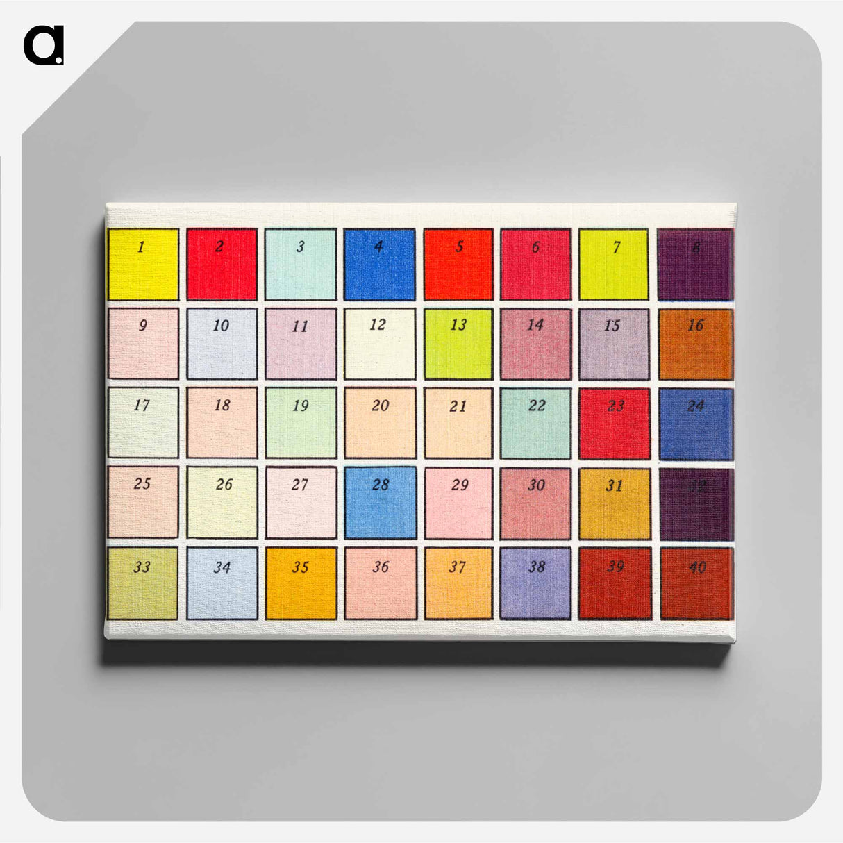 アートパネル-How to Use a Color Chart
- ボストン公共図書館 Canvas.