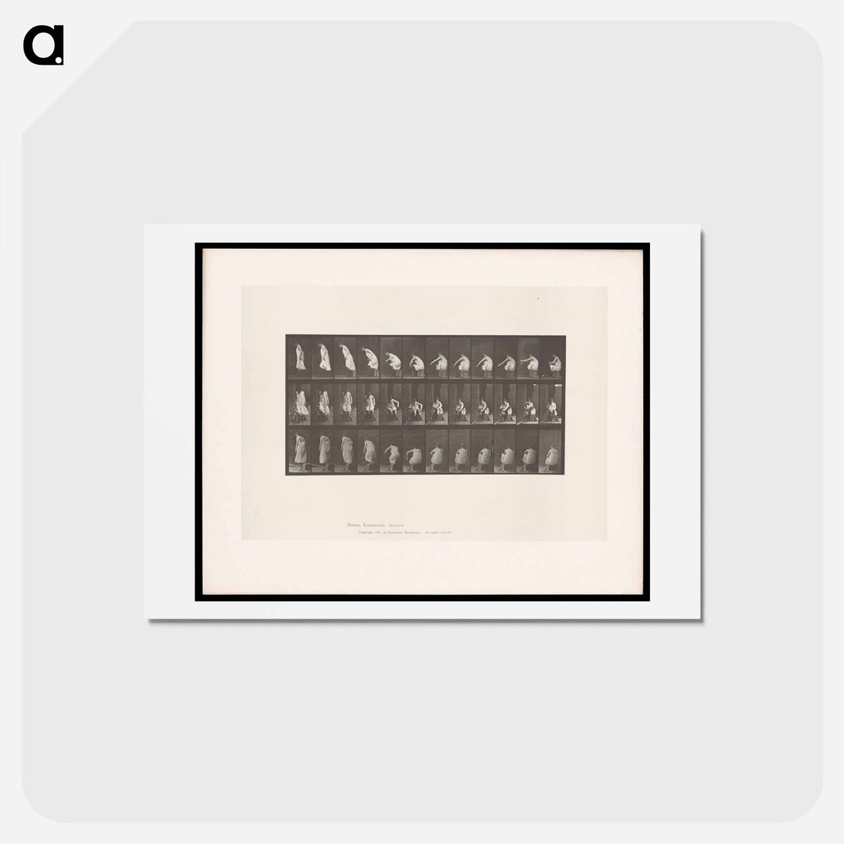 アートポストカード-Booting Up
- エドワード マイブリッジ Postcard.