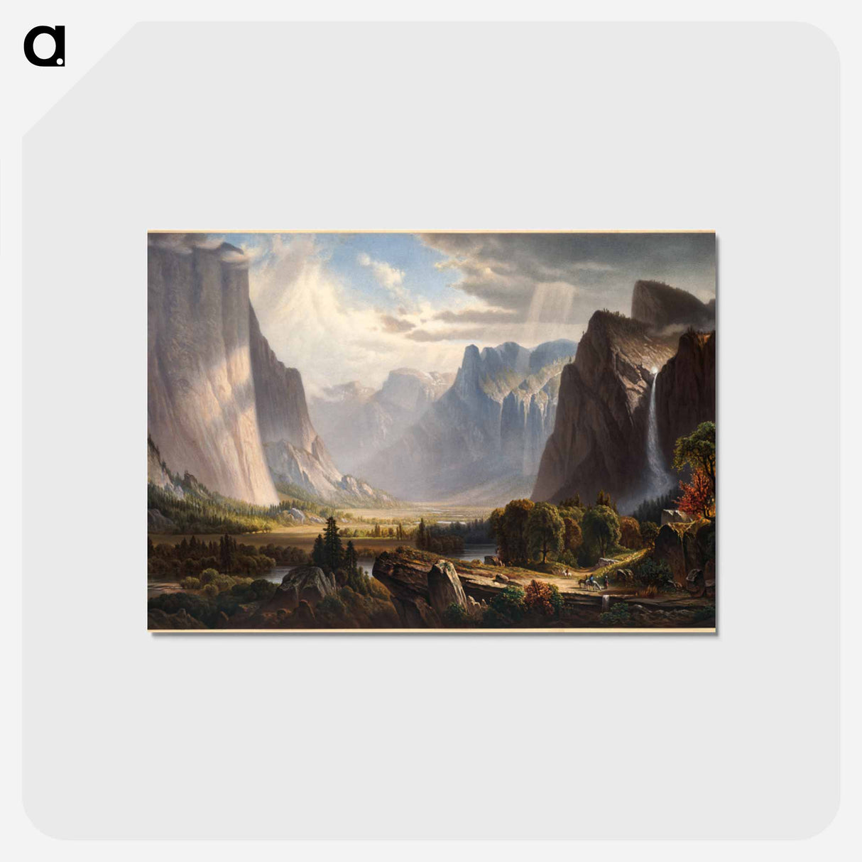アートポストカード-Yosemite Valley
- ボストン公共図書館 Postcard.