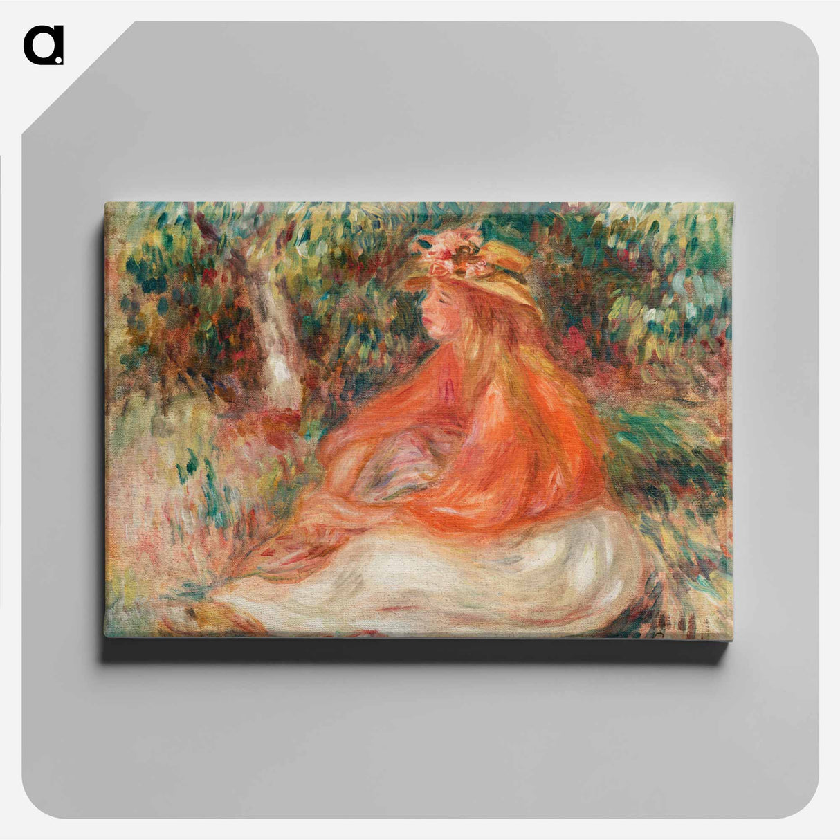 アートパネル-Seated Woman
- バーンズ・コレクション Canvas.