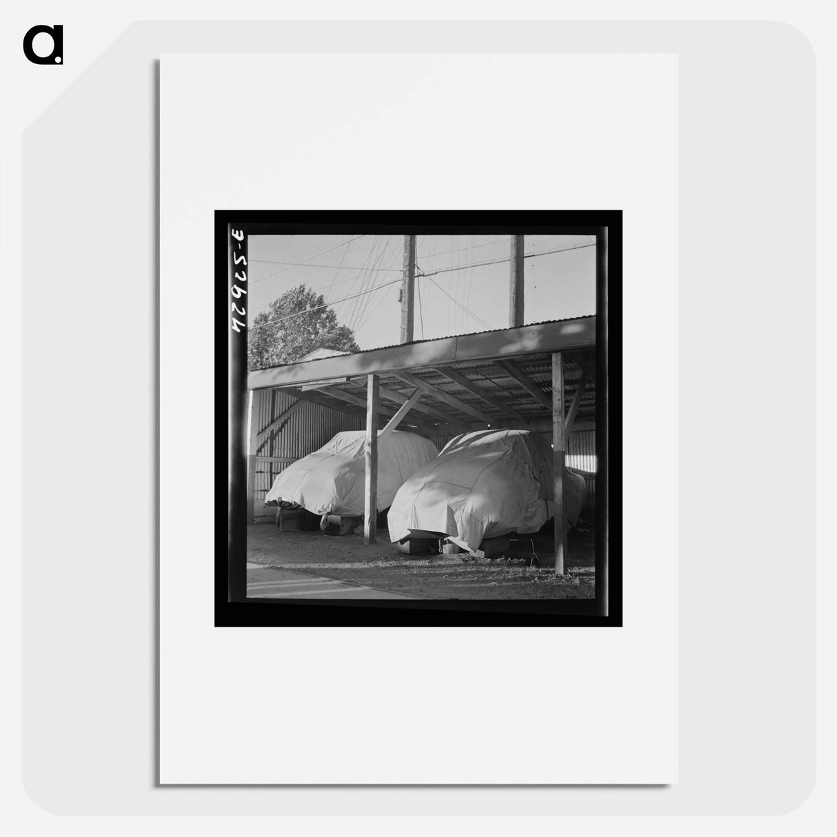 アートポスター-Automobiles in Storage
- ラッセル リー Poster.