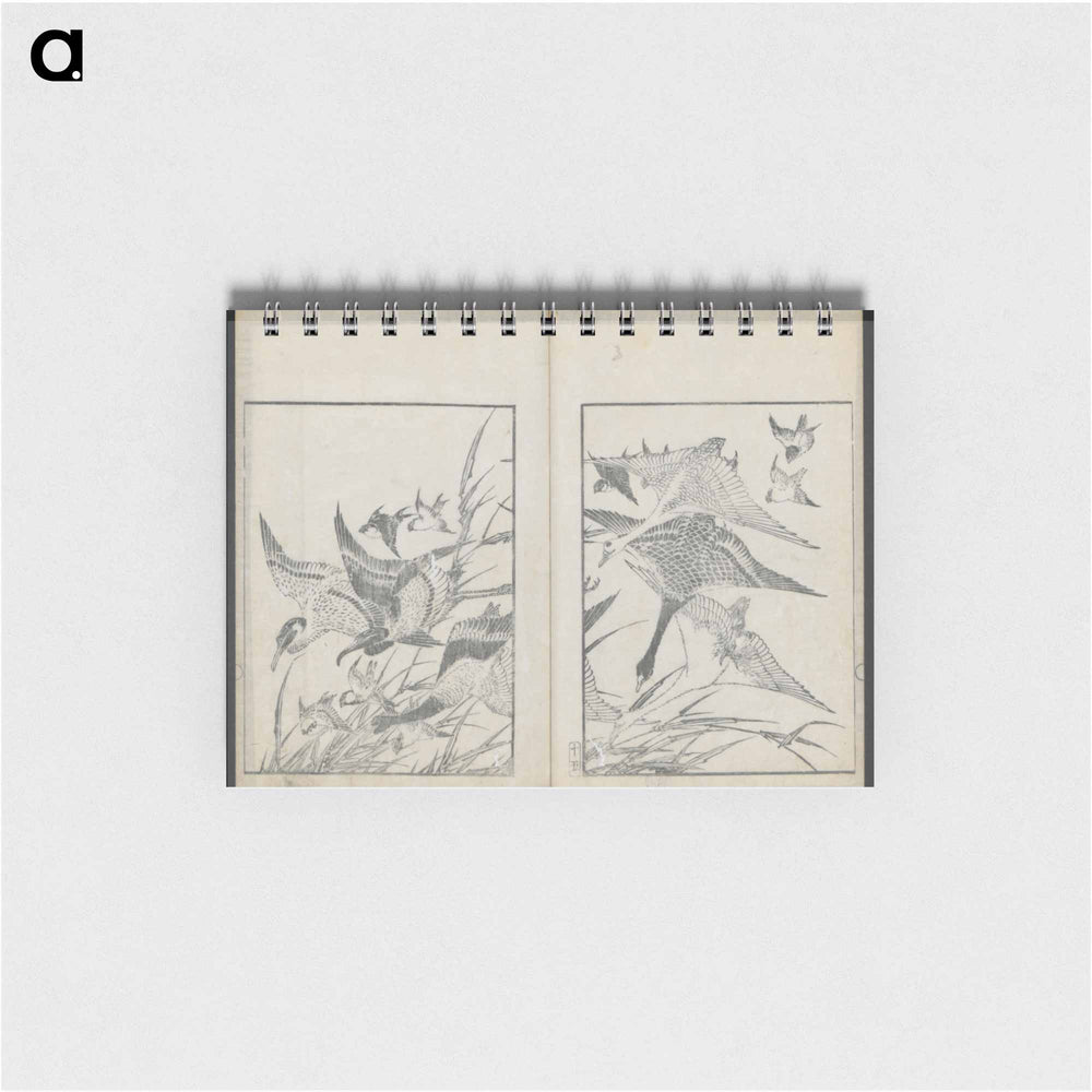 Examples of hokusai's drawing - 葛飾 北斎 Memo.