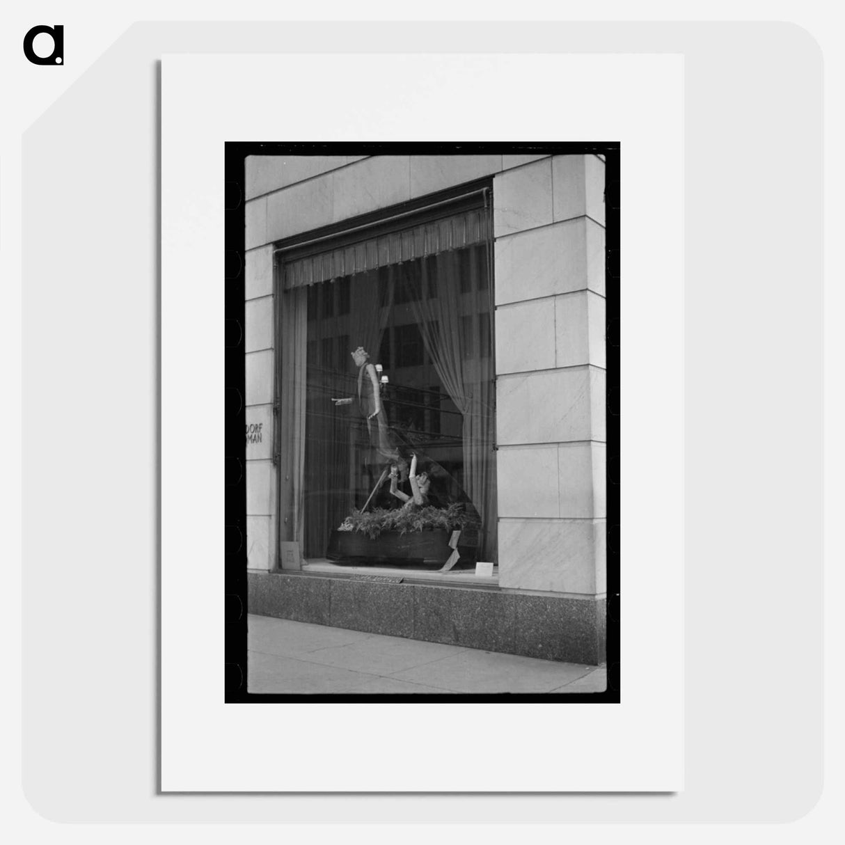 アートポスター-Bergdorf Goodman Window Display
- ラッセル リー Poster.