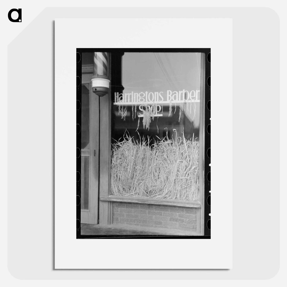 アートポスター-Barber Shop Window, National Rice Festival
- ラッセル リー Poster.