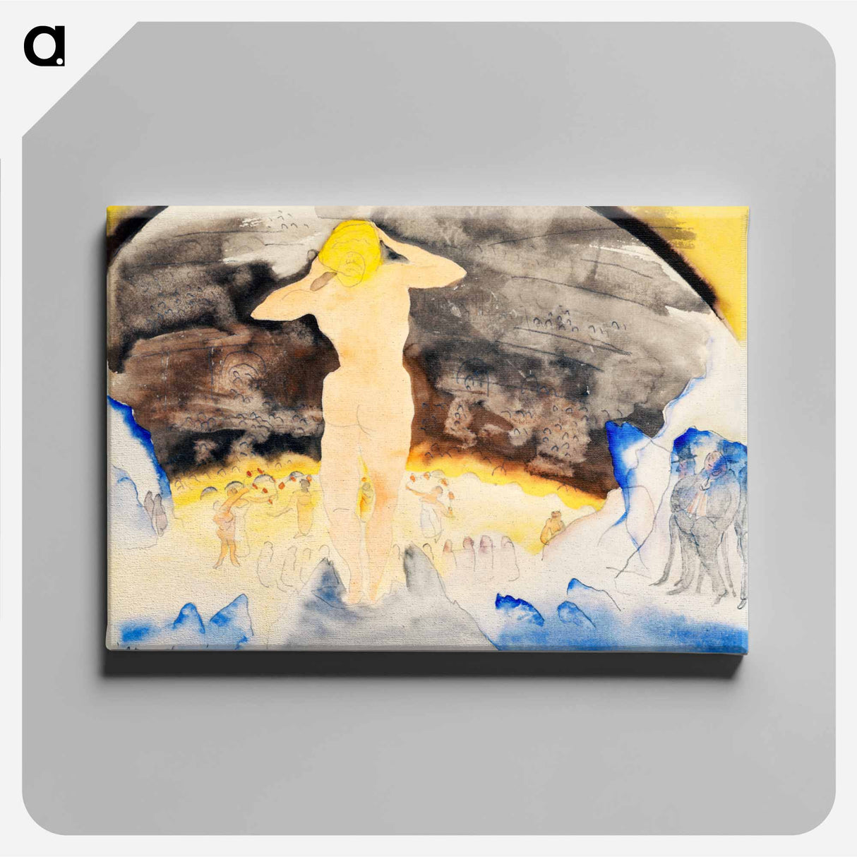 アートパネル-Count Muffat's First View of Nana
- バーンズ・コレクション Canvas.