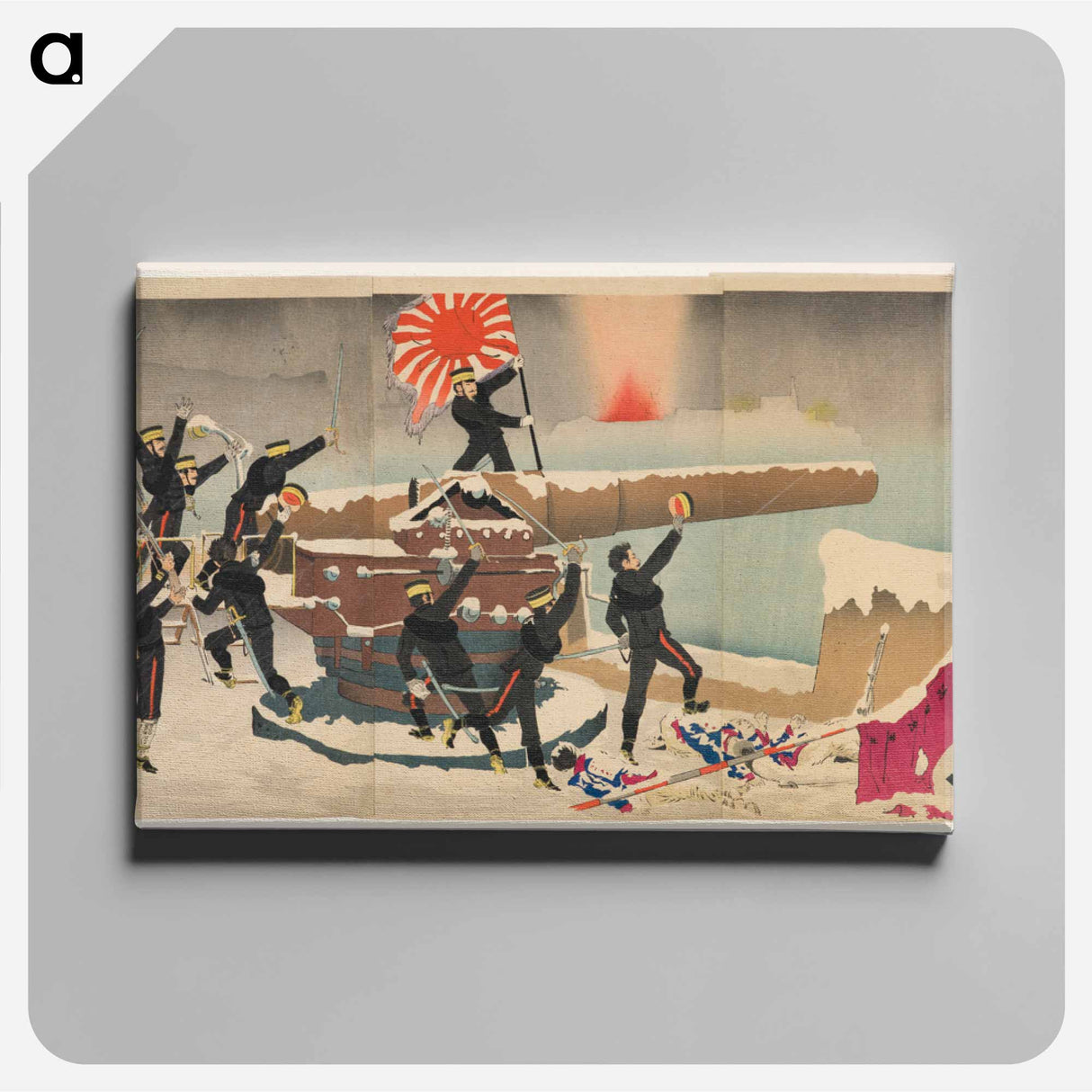 アートパネル-Our Armed Forces Occupying Liugong Island
- セントルイス美術館 Canvas.