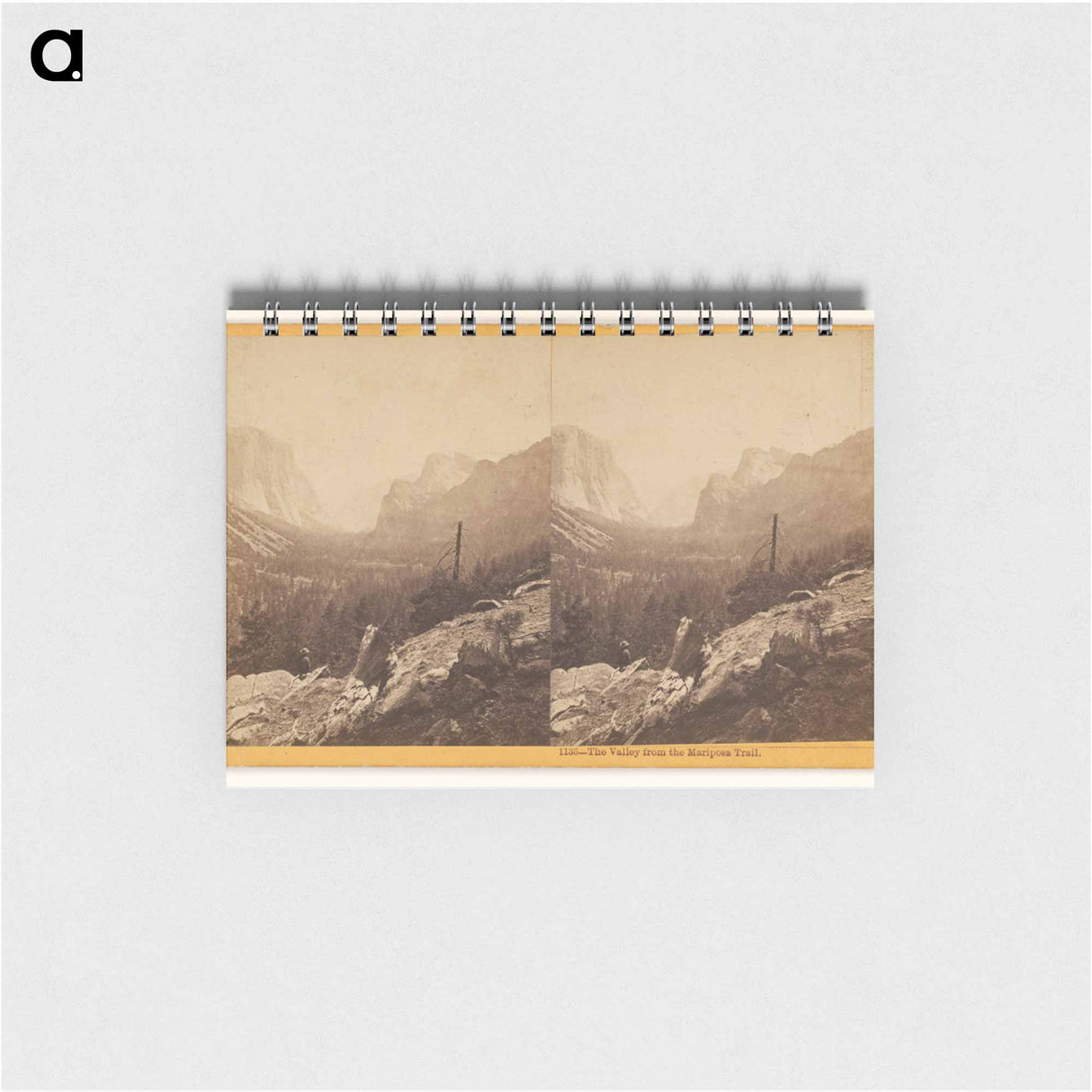 アートメモ帳-The Valley from the Mariposa Trail
- エドワード マイブリッジ Memo.