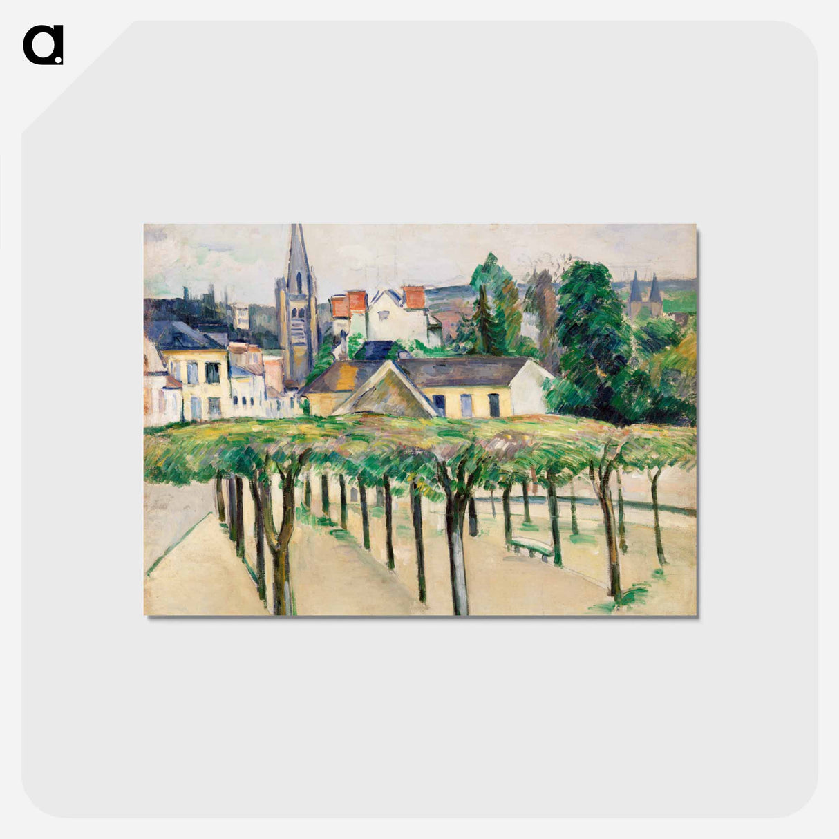 アートポストカード-Village Square
- バーンズ・コレクション Postcard.