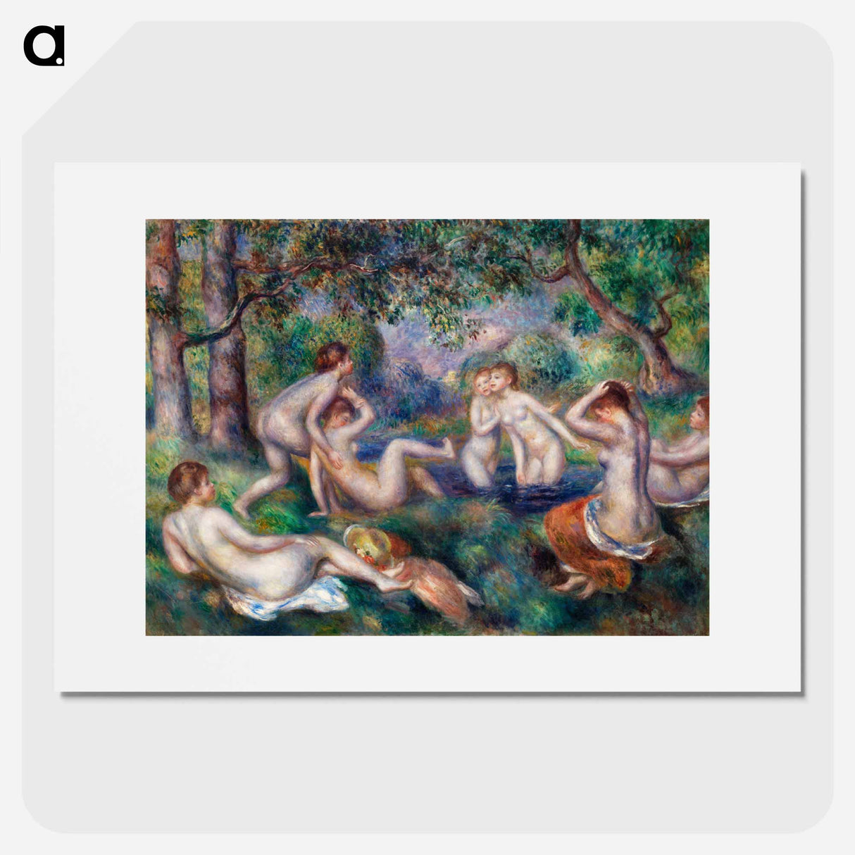 アートポスター-Bathers in the Forest
- バーンズ・コレクション Poster.